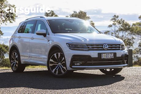 White 2019 Volkswagen Tiguan Wagon 162 TSI Highline