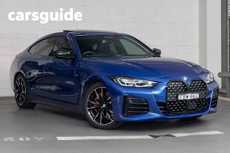 Blue 2023 BMW M440I Coupe Xdrive Gran Coupe Mhev