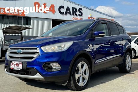 Blue 2017 Ford Escape Wagon Trend (fwd)