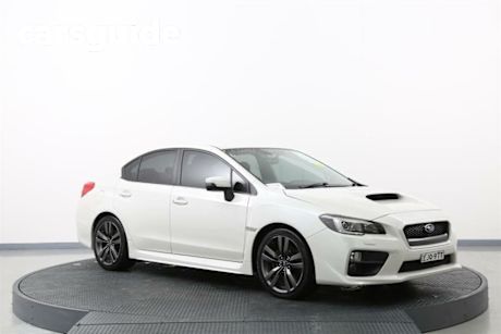 White 2017 Subaru WRX Sedan (AWD)