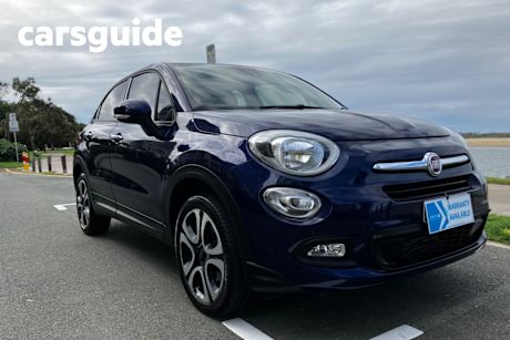 Blue 2018 Fiat 500X Wagon Launch Edition