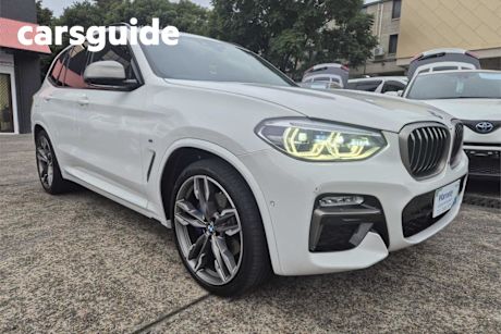 White 2018 BMW X3 Wagon M40i Steptronic