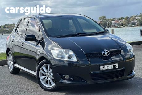 Black 2009 Toyota Corolla Hatchback Levin ZR