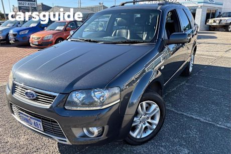 Grey 2010 Ford Territory Wagon TS Limited Edition (rwd)