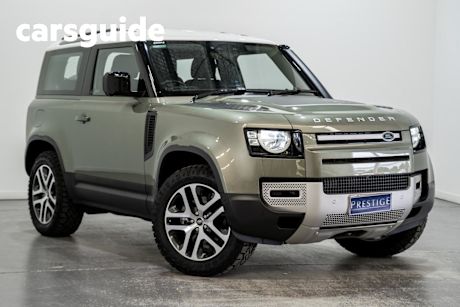 Green 2023 Land Rover Defender Wagon 90 D250 S (183KW)