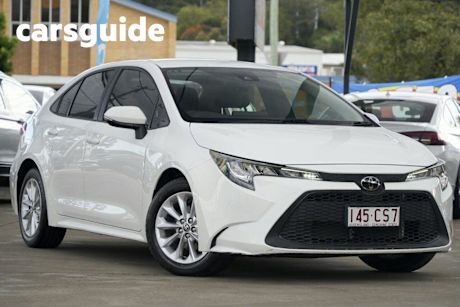White 2021 Toyota Corolla Sedan Ascent Sport
