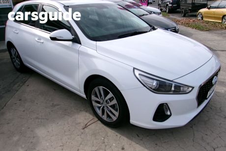 White 2018 Hyundai I30 Hatchback Active