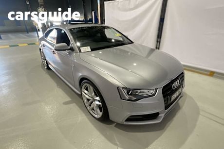 Silver 2015 Audi A5 Hatchback Sportback 2.0 Tfsi Quattro