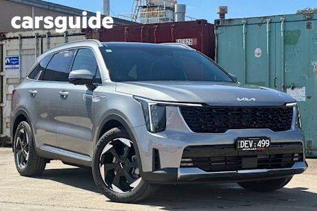 Grey 2024 Kia Sorento Wagon GT-Line HEV FWD