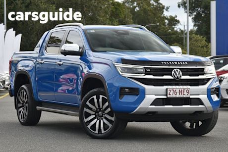 Blue 2023 Volkswagen Amarok Dual Cab Utility Aventura TDI600 4Motion