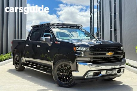 Black 2023 Chevrolet Silverado Crew Cab Pickup 1500 LTZ Premium Tech Pack