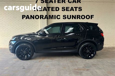 Black 2019 Land Rover Discovery Sport Wagon D180 SE (132KW)