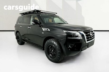 Black 2023 Nissan Patrol Wagon TI (4X4)