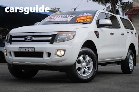 White 2015 Ford Ranger Dual Cab Utility XLS 3.2 (4X4)