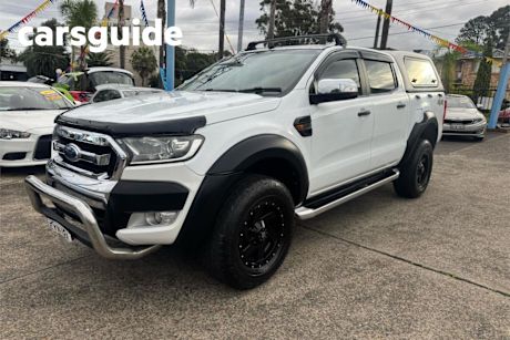 White 2016 Ford Ranger Crew Cab Utility XL 3.2 (4X4)