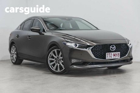 Grey 2019 Mazda 3 Sedan G25 Astina