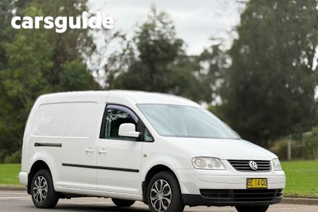 White 2010 Volkswagen Caddy Van 1.9 TDI