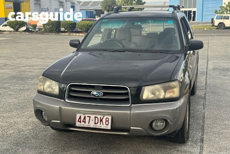 Black 2004 Subaru Forester Wagon XS
