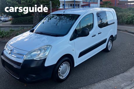 White 2011 Citroen Berlingo Van 1.6 HDI Long