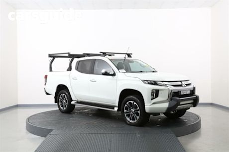White 2019 Mitsubishi Triton Double Cab Pick Up GLS (4X4) Premium
