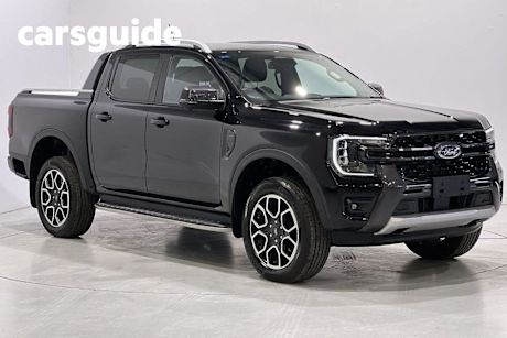 Black 2024 Ford Ranger Double Cab Pick Up Wildtrak 2.0 (4X4)