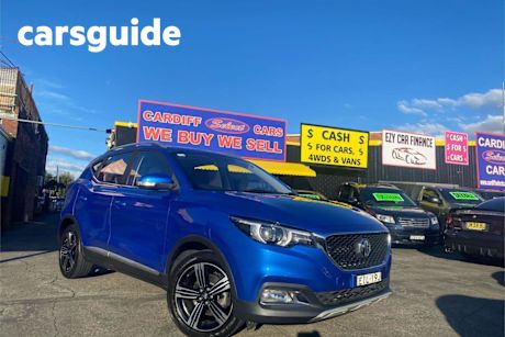 Blue 2019 MG ZS Wagon Excite