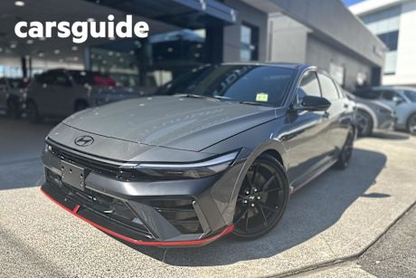Grey 2024 Hyundai I30 Sedan N Premium With Sunroof