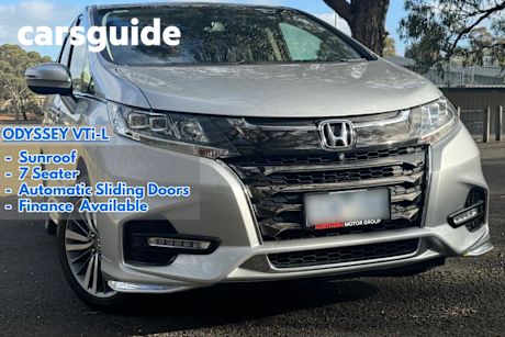 Silver 2019 Honda Odyssey Wagon VTI-L