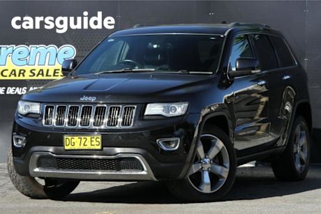 Black 2013 Jeep Grand Cherokee Wagon Limited (4X4)