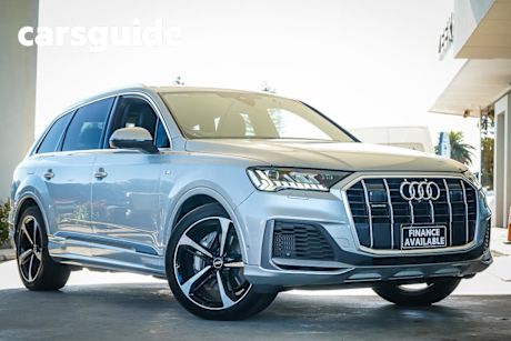 Silver 2023 Audi Q7 Wagon 55 Tfsi S Line Quattro Mhev