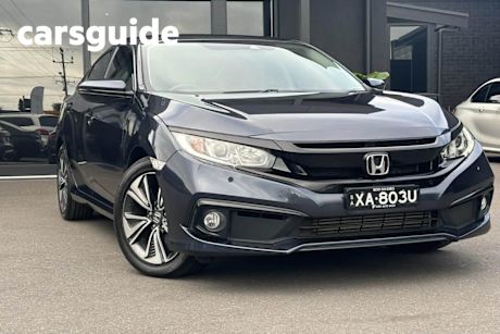 Blue 2019 Honda Civic Sedan VTI-L