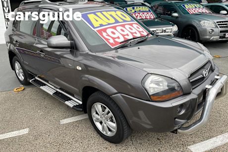 Grey 2009 Hyundai Tucson Wagon City SX