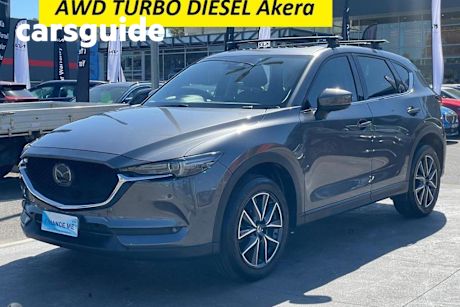 Grey 2017 Mazda CX-5 Wagon Akera (4X4)