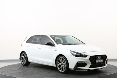 White 2022 Hyundai I30 Hatchback N Line