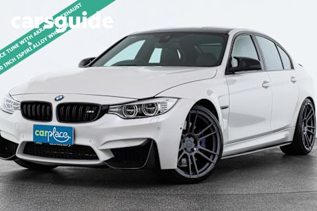 White 2016 BMW M3 Sedan