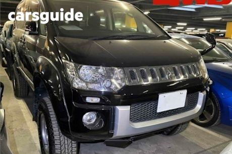 Black 2015 Mitsubishi Delica OtherCar D5 G POWER PACK 4WD LIFTED