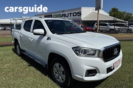 White 2018 LDV T60 Double Cab Utility PRO (4X4)