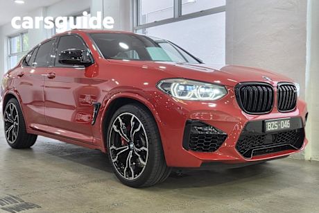 Red 2021 BMW X4 Wagon Competition Coupe M Steptronic M xDrive