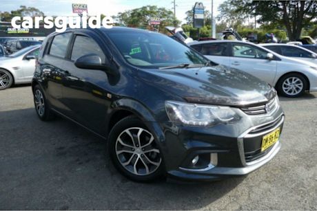 Grey 2017 Holden Barina Hatchback LS