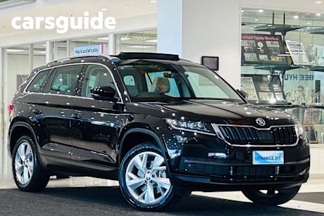 Black 2017 Skoda Kodiaq Wagon 132 TSI (4X4)