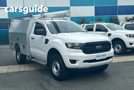 White 2019 Ford Ranger Cab Chassis XL 3.2 (4X4)