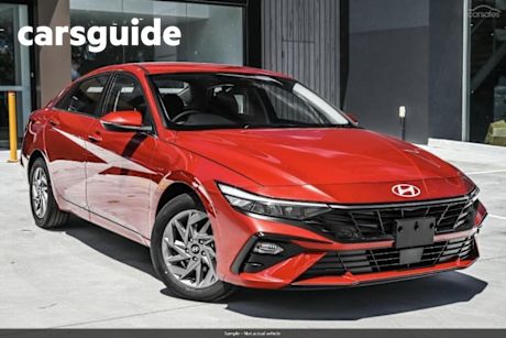 Red 2024 Hyundai I30 Sedan