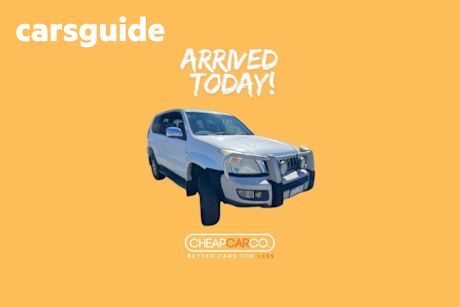 White 2006 Toyota Landcruiser Prado Wagon GXL (4X4)