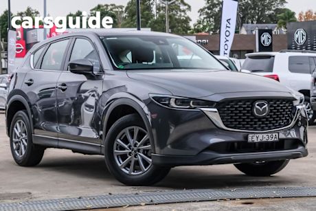 Grey 2022 Mazda CX-5 Wagon Maxx (fwd)