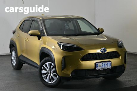 Gold 2021 Toyota Yaris Cross Wagon GXL Hybrid