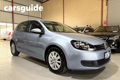 Blue 2012 Volkswagen Golf Hatch 90 TSI TRENDLINE 1K MY12