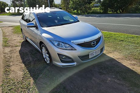 Silver 2011 Mazda 6 Wagon Classic