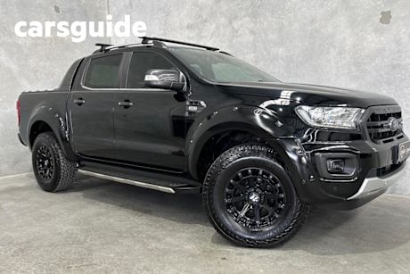 Black 2018 Ford Ranger Dual Cab Pick-up Wildtrak 3.2 (4X4) (5 YR)