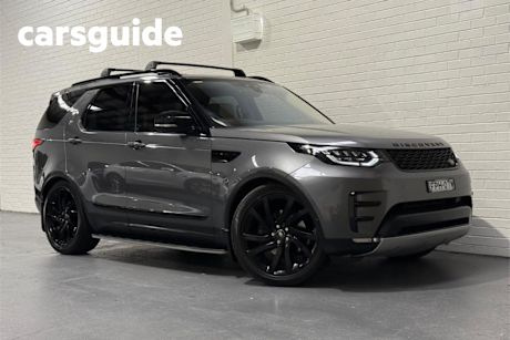 Grey 2018 Land Rover Discovery Wagon TD6 HSE Luxury