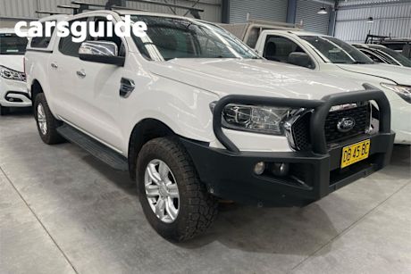 White 2021 Ford Ranger Double Cab Pick Up XLT 2.0 (4X4)